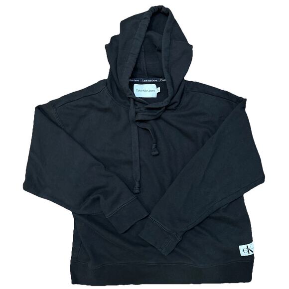 Calvin Klein Tops - Calvin Klein Hoodie Women’s Large Black Ck Jeans